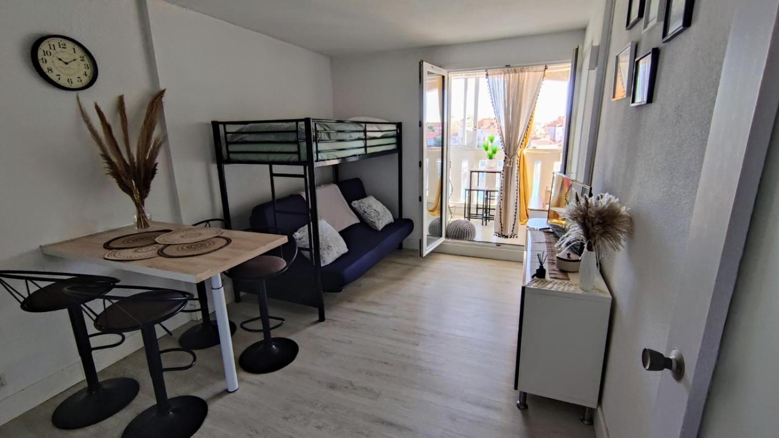 Studio Avec Vue Sublime Sur L'Etang Et Les Montagnes Catalanes Le Barcarès Exterior foto